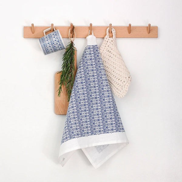 Keittiöpyyhe 50x70cm Sirkus sininen