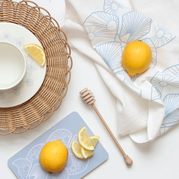 Bread board 12x18cm Helmi grey