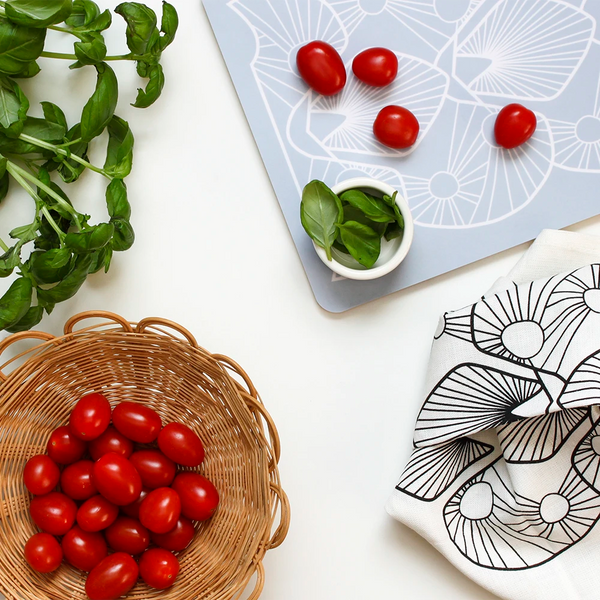 Cutting board 30x20cm Helmi grey