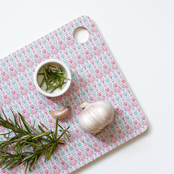 Cutting board 30x20cm Sirkus red-green