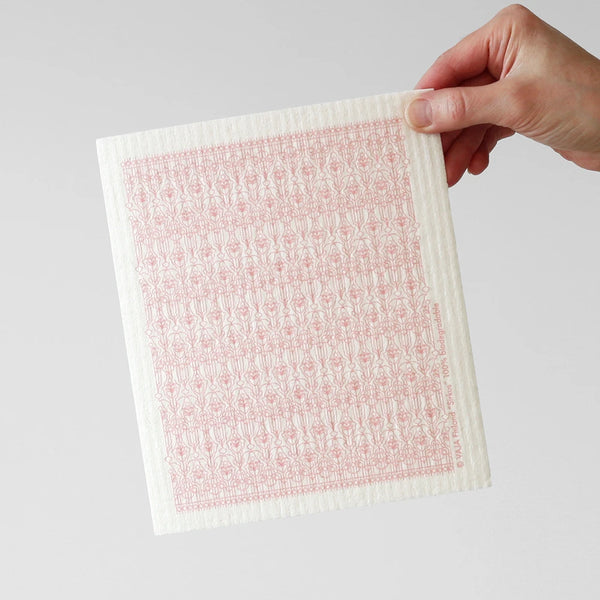 Dish cloth 17x20cm Sirkus pink