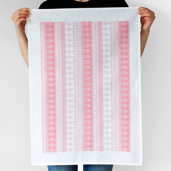 Kitchen towel 50x70cm Lovisa pink