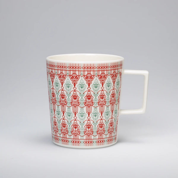 2nd quality - Mug 0,4L Sirkus red-green