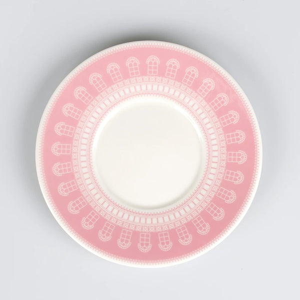 2-pack - Saucer 17cm Lovisa pink